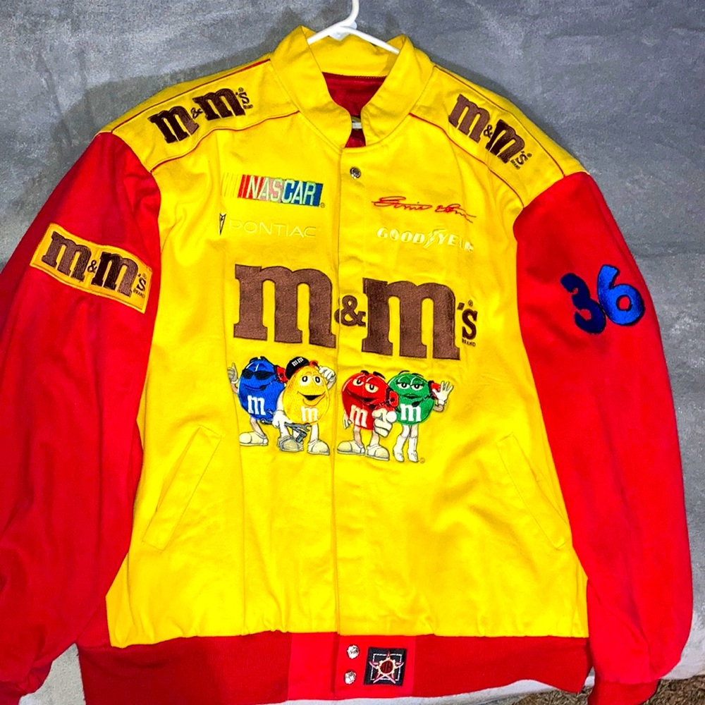 M&Ms nascar collectors coat